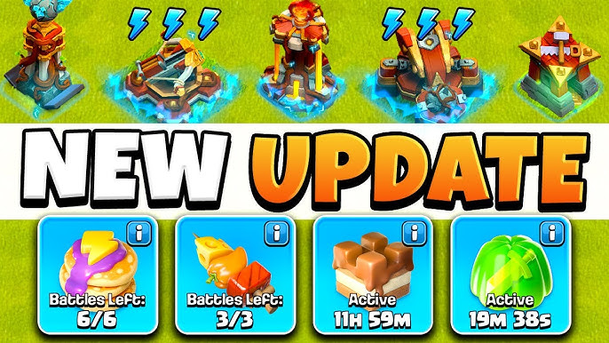 clash of clans new update